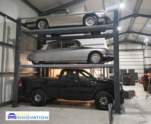 Ascenseurs de stationnement à trois niveaux pour garages commerciaux et résidentiels, équipement de stationnement - Product Image 5