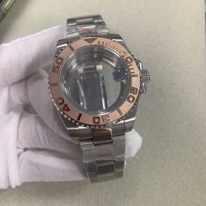 Boîtier et bracelet de montre en acier inoxydable 904L CNC en gros, personnalisés, mécaniques, 10 ATM, GMT, Sub, NH34, NH35, NH36, 8215, <span class=keywords><strong>ETA</strong></span> <span class=keywords><strong>2824</strong></span> - Product Image 1