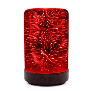 Difusor de Aroma 3D Lumina, Humidificador de 0.5L con Pantalla de Vidrio, Luz Nocturna LED para Uso Doméstico y Comercial - Product Image 5