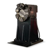 Machine de tournage CNC à double roue robuste pour le façonnage de bords de ventilateurs en acier inoxydable