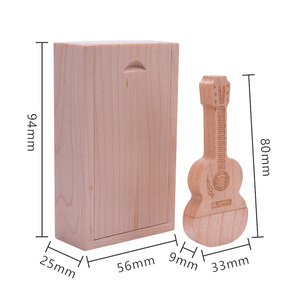 الترويجي غيتار خشبي شكل <span class=keywords><strong>2</strong></span>.0 3.0 اختبار قبل الجمعية USB عصا القلم محركات الجملة فلاشة مزودة بفتحة يو إس بي محركات الأقراص - Product Image 6
