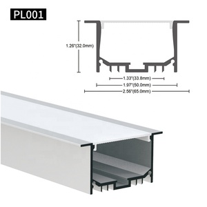 Hot vendre en Europe suspendu LED bande lumière linéaire profilé d'extrusion d'aluminium <span class=keywords><strong>canal</strong></span> avec espace conducteur à l'intérieur - Product Image 1