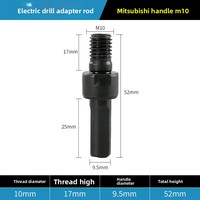 Conversión de disco autoadhesivo PMS para amoladora angular de taladro manual herramienta de corte de biela accesorios de tornillo de mango Hexagonal