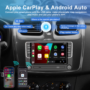 Écran radio de voiture RNS510 RCD360 Pro avec CarPlay sans fil et Android Auto pour VW Golf <span class=keywords><strong>Pola</strong></span> Jetta MK5 MK6 Tiguan CC Passat USB - Product Image 3