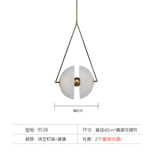 Postmodern Luxury Single-Head Small Chandelier for <b>Dining</b> Table Bedroom Foyer Bar Counter or Showroom Modern Pendant <b>Light</b> - Product Image 3