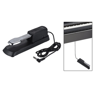 Pedal de sustain universal para <span class=keywords><strong>piano</strong></span>, pedal de amortiguación para <span class=keywords><strong>teclado</strong></span> con conector de 6,35 mm para órgano electrónico <span class=keywords><strong>Casio</strong></span> Yamaha Roland, <span class=keywords><strong>teclado</strong></span> MIDI - Product Image 3