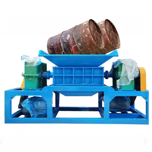 Double shaft shredder large garbage shredder scrap steel and scrap iron crusher Yifeng shredder manufacturer direct supply