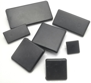 Tapa de extremo cuadrada negra de nailon 4545 para sujetadores de perfil de aluminio de 10 ranuras Producto - Product Image 3