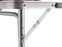 HISPEED Promotion Table de plage pliante extérieure Camp 2.4m Jeu Modèle personnalisé Table de beerpong 4 en 1