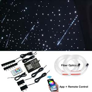 Car Roof Starry Sky Ambient Light 7420-F4 Split-system unit LED Fiber <b>Optic</b> Star Ceiling Light Starlight For Universal Cars - Product Image 1