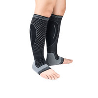 Chaussettes de compression respirantes en nylon élastique pour mollets, protection sportive d'été personnalisée pour adultes