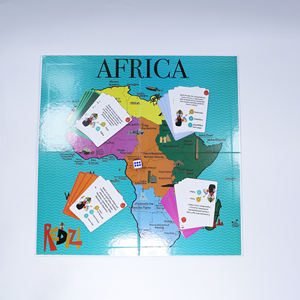 하이 퀄리티 사용자 정의 1CM 두께 보드 게임 카드 놀이 공장 인쇄 디자인 플라스틱과 종이로 구성 - Product Image 5