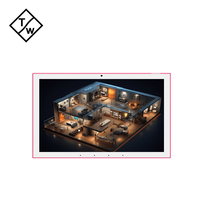 Soporte de Pared para Tablet POE RK3576 con Sistema Operativo Android 14, Tablet de 10.1 Pulgadas para Control Central en Domótica