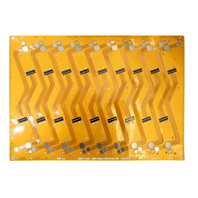 FPC Flexible Ribbon Cable PCB PCBA Circuit Board Double-Sided Immersion Gold Ultra-Thin Electronic SMT Process