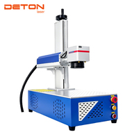 Machine de marquage laser UV portable 3W 5W pour la gravure sur métal et plastique, marqueur laser avec axe rotatif
