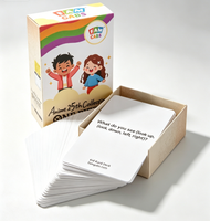 Tarjetas Educativas de Lujo Personalizadas, Impresas a Medida, en Inglés para Niños, con Caja