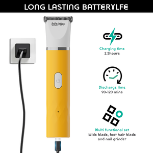 LILIPRO ZP-306 <span class=keywords><strong>Tondeuse</strong></span> professionnelle 3 en 1 silencieuse sans fil <span class=keywords><strong>pour</strong></span> animaux de compagnie, kit de toilettage électrique <span class=keywords><strong>pour</strong></span> chiens, <span class=keywords><strong>tondeuse</strong></span> à poils, rasoir, lime à ongles <span class=keywords><strong>pour</strong></span> chats - Product Image 2