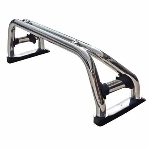 Barra deportiva de acero inoxidable para coche toyota hilux, barra antirollo para recoger 4x4