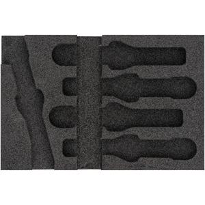 Insert HAZET en mousse souple à 2 composants 163-467L ∙ L x l: 172 mm x 114 mm - Product Image 1