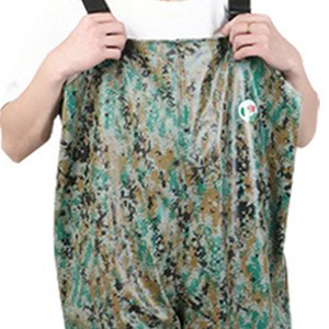 Pantalones de vadeo de camuflaje impermeables para atrapar resistentes a ácidos y álcalis débiles, base de tendón de res engrosada y duradera - Product Image 2