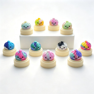 Halloween 3D food grade silicone beads Food safe 3D silicone beads Cute steamer base silicone beads - Product Image 2