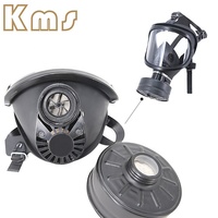 Masque à gaz tactique KMS, vente en gros OEM, équipement de protection confortable et élégant pour l'extérieur