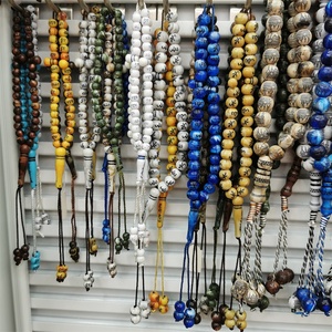 Scrittura acrilica di alta qualità su perline <span class=keywords><strong>rosario</strong></span> musulmano 33 perline di preghiera regalo <span class=keywords><strong>uomo</strong></span> misbaha islamico tasbih masbaha subha - Product Image 3