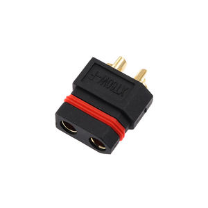 Conector XT60EW-M/XT60EW-F Impermeable y Montable, Color Negro, con Orificio para Tornillo Chapado en Oro, Enchufe de 3.5mm para Batería LiPo RC - Product Image 4