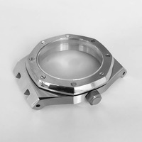 Uhrenzubehör-Modell für 41mm achteckiges Edelstahlgehäuse und Armband für NH35/NH36/4R36 Uhrwerke