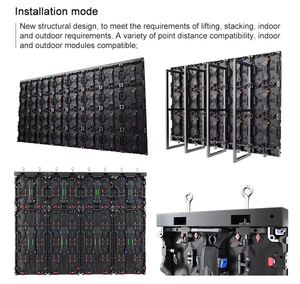 Cho thuê trong nhà ngoài trời Màn hình LED p3.91 P3 P4 không thấm nước Modular cho DJ gian hàng sàn nhảy Nhà thờ quảng cáo khổng lồ bức tường video - Product Image 2