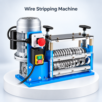 Machine à dénuder les fils automatique à haute efficacité, équipement de dénudage de câbles de 1,5 à 38 mm pour fils en cuivre et en aluminium