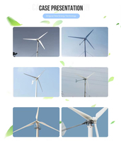 Système de générateur éolien à grande échelle 10 kW 20 kW 30 kW, 240 V 380 V, axe horizontal, hors réseau, pour ferme