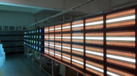 Projecteur Stroboscopique LED RGBW Haute Puissance Cyclone 5000, Étanche IP65, Contrôle par Pixels, pour Spectacles Extérieurs