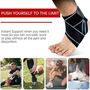 Vente flash : Attelle de cheville de compression élastique réglable pour la course à pied et le basketball avec sangle - Product Image 4