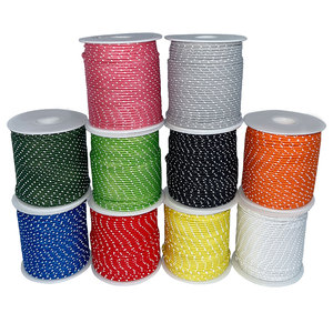 Cuerdas Reflectantes UHMWPE de 1.5mm y 50m, Cuerda de Alta Resistencia para Tiendas de Campaña, Resistente al Desgaste y al Viento, para Exteriores - Product Image 1