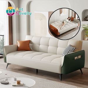 Ghế sofa giường gấp đa năng Antnovel tiết kiệm không gian, màu đen, có chức năng làm mát, dùng được ngoài trời - Product Image 5