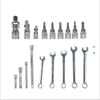 WKC – Kit d'outils de mécanicien automobile 108 pièces, personnalisable OEM, avec douilles en acier, truelle manuelle, mallette rigide, pour usage domestique et électrique, ensemble complet