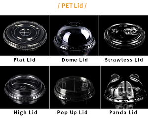 Gelas PET Sekali Pakai Bebas BPA untuk Makanan, Aman, Dinding Tunggal, untuk Kafe, Toko Boba, Minuman Dingin, Layanan Takeout - Product Image 4