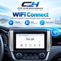 Pour TOYOTA INNOVA 2015-2017 Électronique automobile Multimédia vidéo BT WIFI GPS 2Din 9'' Lecteur Android pour voiture Volant à gauche