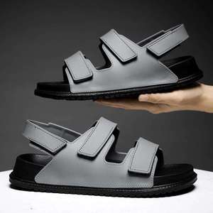Sandales pour hommes Eva fabriquées en Chine, nouveau style, sandales à glissière, été, extérieur, pour hommes - Product Image 1