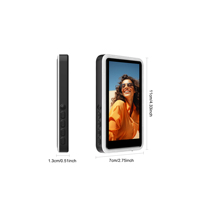 Écran de contrôle magnétique IPS de 3,97 pouces avec lumière d'appoint et batterie rechargeable pour kit de vlogging et de diffusion en direct sur téléphone portable
