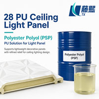 Polyol polyester, valeur OH 54-59 mgKOH/g, fût de 220 kg pour la production de rosettes de plafond en polyuréthane léger