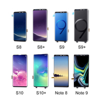 Écran LCD de 4,7 pouces de la marque XJ pour téléphone portable S8 Plus - Pièces détachées - Garantie de 18 mois - Argent/Noir/Blanc