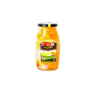 Надежная оптовая цена консервированные фрукты консервированный Боярышник консервированный персик консервированный желтый персик консервированный ассорти