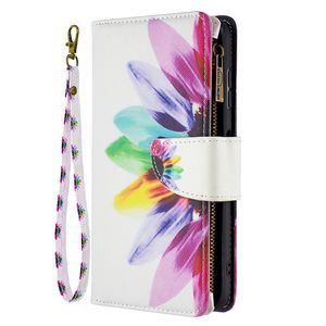Funda de cuero con flores para Galaxy S24/S25, para Nokia <span class=keywords><strong>G21</strong></span>, funda tipo cartera multifunción, funda con tapa para iPhone 15/16E - Product Image 1