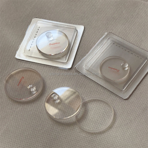 Cristal de Zafiro para Reloj JINGRUN, Compatible con Caja <span class=keywords><strong>41</strong></span>, Modelos 116300, 116333, 116334, 126300, con Ventana de Fecha y Logotipo - Product Image 6