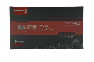 Great Wall GW5000 Desktop Internal PCIe4.0, antarmuka 512 GB/1 TB/2 TB 3D NAND TLC SSD kecepatan baca/tulis tinggi - Product Image 2