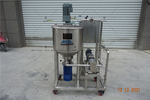 Equipo para hacer ungüentos, de producción de <span class=keywords><strong>crema</strong></span> cosmética homogeneizador, mezclador emulsionante al vacío, máquina mezcladora de loción con calentamiento a vapor - Product Image 2
