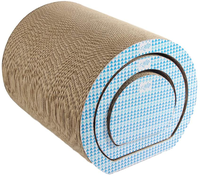 All-For-Paws 3 en 1 : Griffoir pour chat, niche en carton, durable, repose-chat, tunnel pour chats d'intérieur et chatons