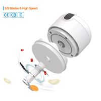 Hacheur électrique portable pour légumes et ail, mini robot culinaire